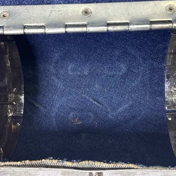 Rare Little Earth Florida License Plate Harley Davidson Barrel Purse Handbag - Picture 3 of 8